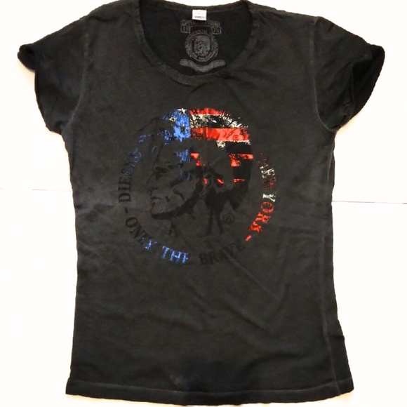 Women's Diesel T-Shirt - Picture 1 of 3
